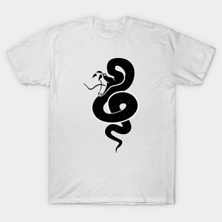 snake-bad omens T-Shirt